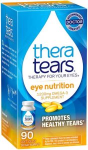 Best Dry Eye Solution? TheraTears Omega 3 + Eye Drops